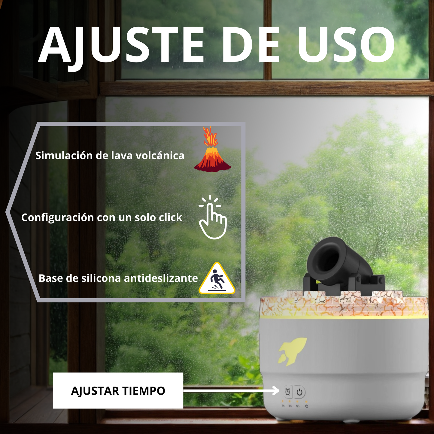 Humidificador de cañón